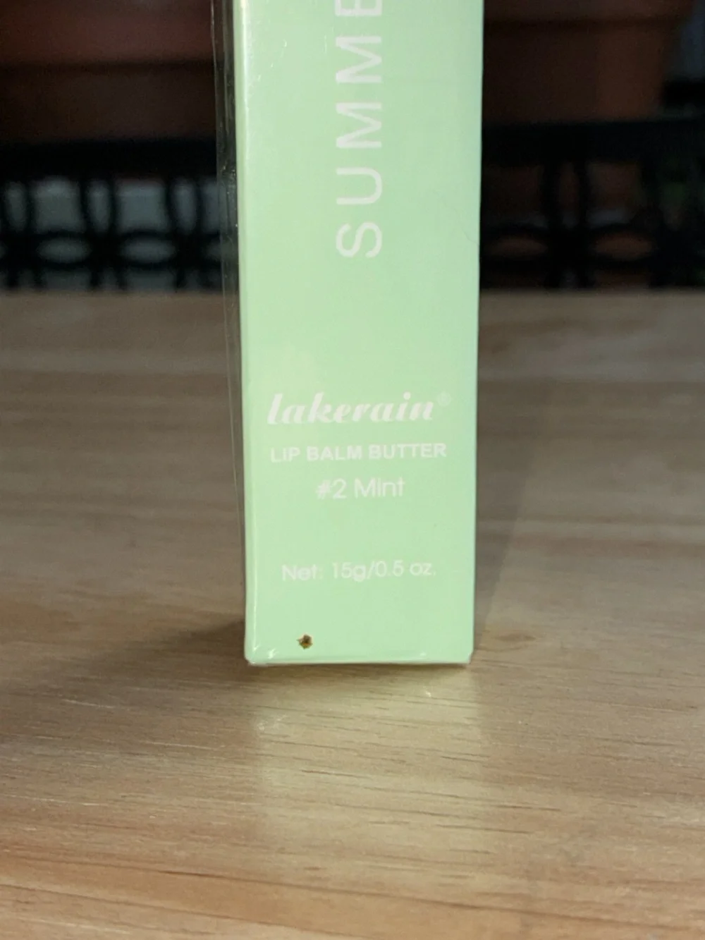 Lakerain Summer Special Lip Balm Butter - #2 Mint (0.5 oz / 15g) NIB